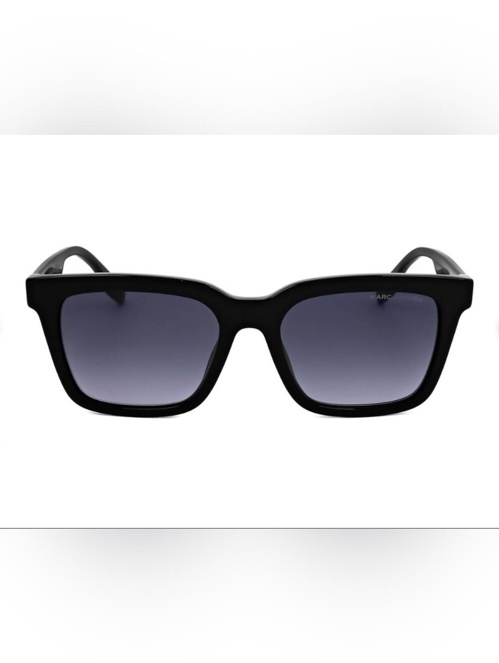 NEW Marc Jacobs MARC 683/S Black Square Sunglasses 54-18-145 w/ Case